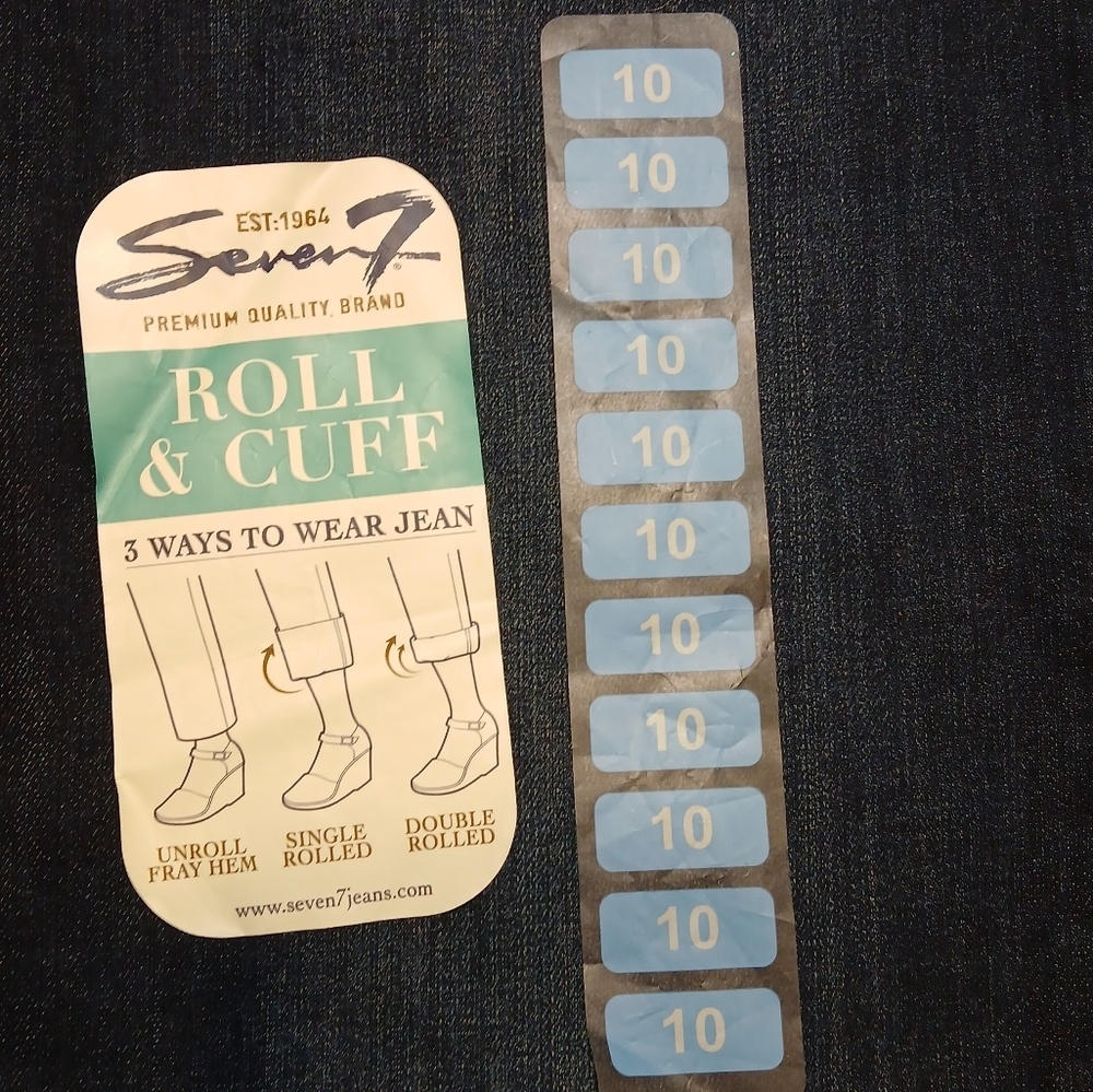 Seven7 High Rise Slim Straight Jeans - Picture 3 of 9